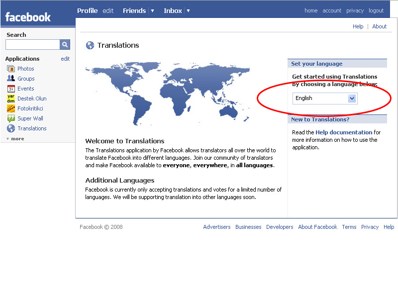 Facebooku Türkçe Yapma – Facebooku Türkçeleştirme