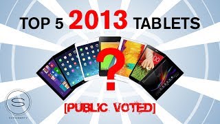 2013 ün en iyi 5 tableti