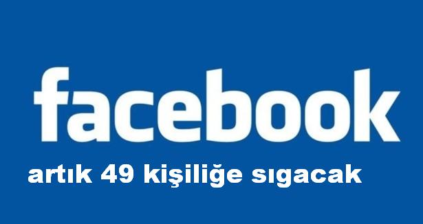 Facebook artık 49 kişiliğe sığacak