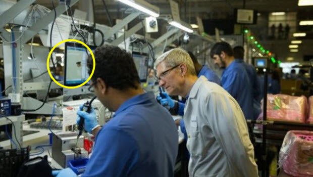 Apple’ da gezen Tim Cook ‘un resmi dalga konusu oldu!