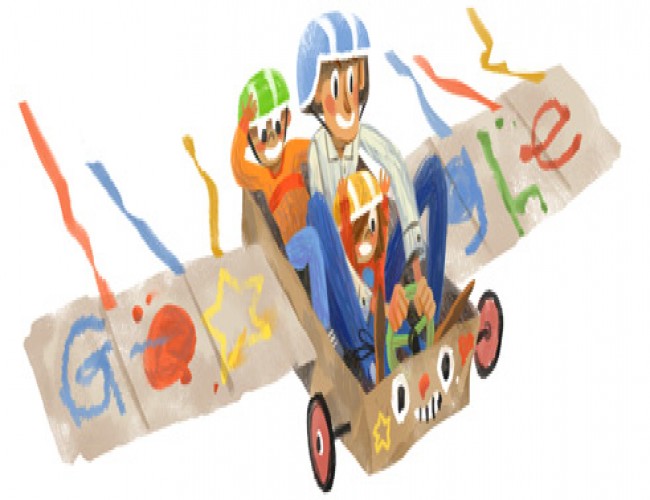Google’den Babalar Gününe Özel Doodle yayınladı