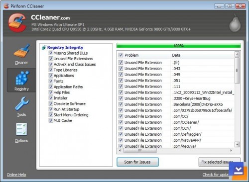 CCleaner Uygulaması